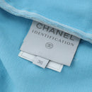 CHANEL Pants Jacket Denim Setup Light Blue CC Auth 191468SM-28