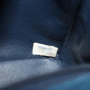 CHANEL Matelasse Chain Shoulder Bag Canvas Blue Gold CC Auth 191469SM-10