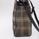 FENDI Hand Bag Mesh 2way Navy Silver Gold Auth 191470M-5