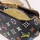 LOUIS VUITTON Monogram Multicolor Marilyn Bag Black M40207 LV Auth 191474V-14