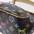 LOUIS VUITTON Monogram Multicolor Marilyn Bag Black M40207 LV Auth 191474V-16