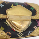 LOUIS VUITTON Monogram Multicolor Marilyn Bag Black M40207 LV Auth 191474V-17