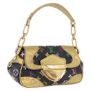 LOUIS VUITTON Monogram Multicolor Marilyn Bag Black M40207 LV Auth 191474V-1