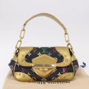 LOUIS VUITTON Monogram Multicolor Marilyn Bag Black M40207 LV Auth 191474V-12