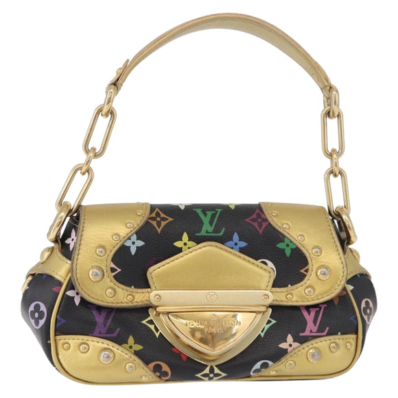 LOUIS VUITTON Monogram Multicolor Marilyn Bag Black M40207 LV Auth 191474V