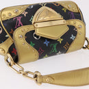 LOUIS VUITTON Monogram Multicolor Marilyn Bag Black M40207 LV Auth 191474V-6
