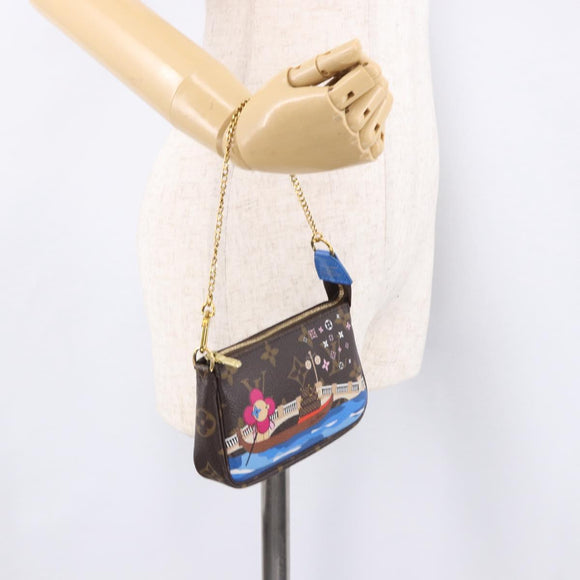 LOUIS VUITTON Vivienne Mini Pochette Accessoires Pouch M68489 Auth 191475SM