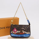 LOUIS VUITTON Vivienne Mini Pochette Accessoires Pouch M68489 Auth 191475SM-12