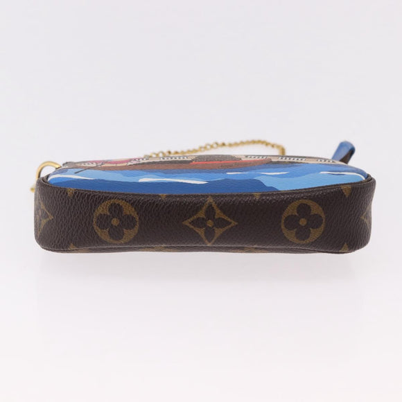 LOUIS VUITTON Vivienne Mini Pochette Accessoires Pouch M68489 Auth 191475SM