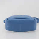 PRADA Hand Bag Leather 2way Blue Silver Auth 191476SM-5