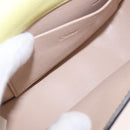 Chloe Nile Small Minodiaire Hand Bag Leather 2way Yellow Gold Auth 191477A-11