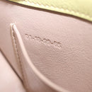 Chloe Nile Small Minodiaire Hand Bag Leather 2way Yellow Gold Auth 191477A-12