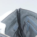 CHANEL Matelasse Clutch Bag Lamb Skin Gray Silver CC Auth 191479SM-16