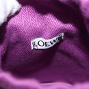 LOEWE Inflatable Pocket Bag Shoulder Bag Canvas Purple Auth 191480M-19