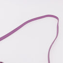 LOEWE Inflatable Pocket Bag Shoulder Bag Canvas Purple Auth 191480M-14