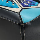 LOEWE Puzzle Bag Leather William De Morgan Collaboration 2way Auth 191481SM-17