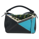 LOEWE Puzzle Bag Leather William De Morgan Collaboration 2way Auth 191481SM-2