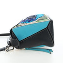 LOEWE Puzzle Bag Leather William De Morgan Collaboration 2way Auth 191481SM-3
