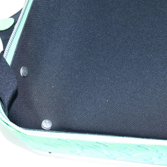 LOUIS VUITTON Taurillon Clemence Illusion Horizon 50 Suitcase Auth 191482SM