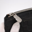 LOUIS VUITTON Damier Infini Pochette Discovery Black N60112 LV Auth 191488-9
