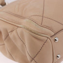Salvatore Ferragamo Hand Bag Leather Pink Silver Auth 191491-9