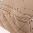 Salvatore Ferragamo Hand Bag Leather Pink Silver Auth 191491-15