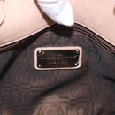 Salvatore Ferragamo Hand Bag Leather Pink Silver Auth 191491-17