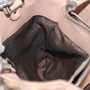 Salvatore Ferragamo Hand Bag Leather Pink Silver Auth 191491-18
