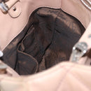 Salvatore Ferragamo Hand Bag Leather Pink Silver Auth 191491-22