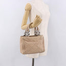 Salvatore Ferragamo Hand Bag Leather Pink Silver Auth 191491-25
