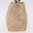 Salvatore Ferragamo Hand Bag Leather Pink Silver Auth 191491-4