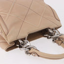 Salvatore Ferragamo Hand Bag Leather Pink Silver Auth 191491-6