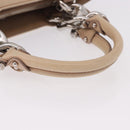 Salvatore Ferragamo Hand Bag Leather Pink Silver Auth 191491-7