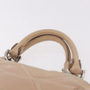 Salvatore Ferragamo Hand Bag Leather Pink Silver Auth 191491-8