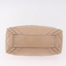 Salvatore Ferragamo Hand Bag Leather Pink Silver Auth 191491-5