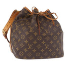 LOUIS VUITTON Monogram Petit Noe Shoulder Bag M42226 LV Auth 191492A-1