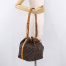 LOUIS VUITTON Monogram Petit Noe Shoulder Bag M42226 LV Auth 191492A-20