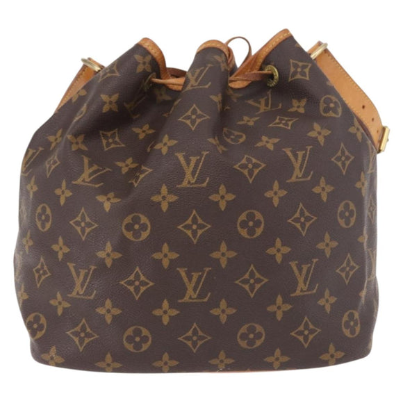 LOUIS VUITTON Monogram Petit Noe Shoulder Bag M42226 LV Auth 191492A