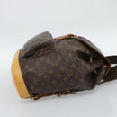 LOUIS VUITTON Monogram Montsouris GM Backpack M51135 LV Auth 191496-5