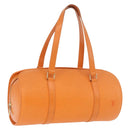 LOUIS VUITTON Epi Soufflot Hand Bag Orange M5222H LV Auth 191497A-1