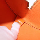 LOUIS VUITTON Epi Soufflot Hand Bag Orange M5222H LV Auth 191497A-12
