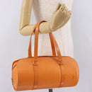 LOUIS VUITTON Epi Soufflot Hand Bag Orange M5222H LV Auth 191497A-22