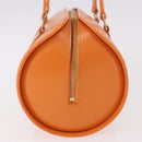 LOUIS VUITTON Epi Soufflot Hand Bag Orange M5222H LV Auth 191497A-3