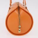 LOUIS VUITTON Epi Soufflot Hand Bag Orange M5222H LV Auth 191497A-4