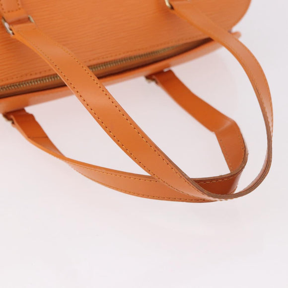 LOUIS VUITTON Epi Soufflot Hand Bag Orange M5222H LV Auth 191497A