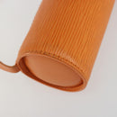 LOUIS VUITTON Epi Soufflot Pouch Accessory Pouch Orange Mandarin LV Auth 191498A-11