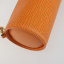 LOUIS VUITTON Epi Soufflot Pouch Accessory Pouch Orange Mandarin LV Auth 191498A-13