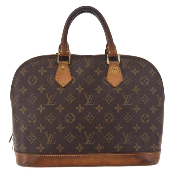 LOUIS VUITTON Monogram Alma Hand Bag M51130 LV Auth 191501