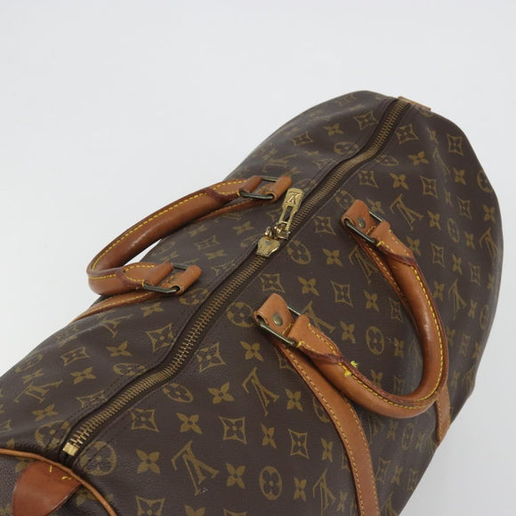 LOUIS VUITTON Monogram Keepall 50 Boston Bag M41426 LV Auth 191503