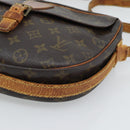 LOUIS VUITTON Monogram Jeune Fille MM Shoulder Bag M51226 LV Auth 191505-12